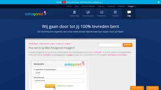 
                            3. Hoe kan ik op Mijn Antagonist inloggen? - Antagonist Help
