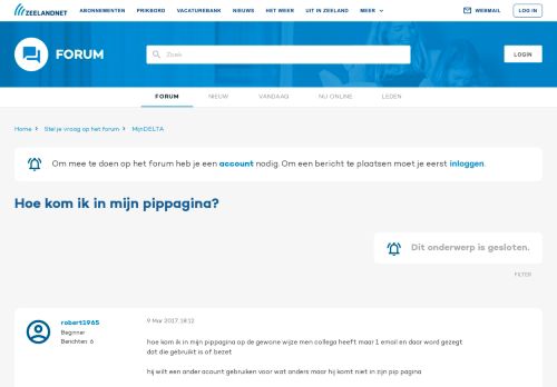 
                            12. Hoe kom ik in mijn pippagina? - ZeelandNet Serviceforum