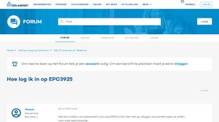 
                            12. Hoe log ik in op EPC3925 - ZeelandNet Serviceforum