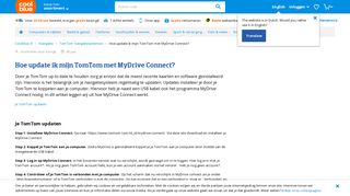 
                            5. Hoe update ik mijn TomTom met MyDrive Connect? - Coolblue - Voor ...