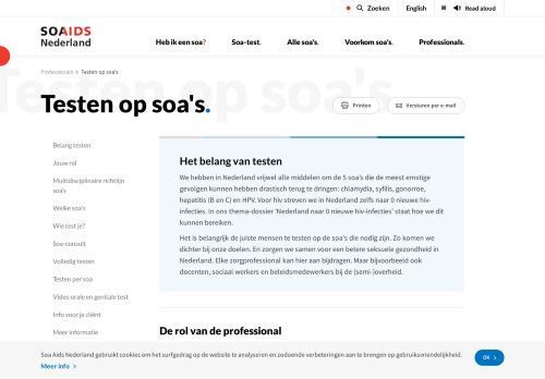 
                            4. Hoe verloopt een soa-consult? | Soa Aids Nederland