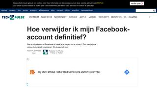 
                            1. Hoe verwijder ik mijn Facebook-account definitief? - TechPulse