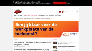 
                            3. Hoe werkt de Technische informatie website van Peugeot en Citroën?