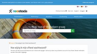 
                            4. Hoe wijzig ik mijn cPanel wachtwoord? | Neostrada