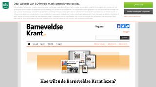 
                            7. Hoe wilt u de Barneveldse Krant lezen? | Barneveldse Krant