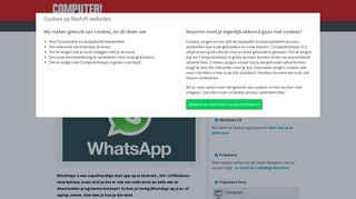 
                            7. Hoe zet je WhatsApp op je computer of laptop? | Apps & Software ...