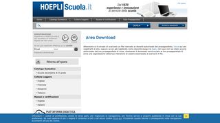 
                            8. HoepliScuola.it :: Accesso Download