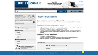 
                            4. HoepliScuola.it :: Registrazione