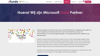 
                            6. Hoera! Wij zijn Microsoft Gold Partner | Ifunds, non-profit CRM ...