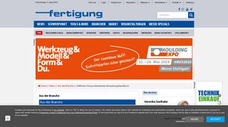 
                            11. Hoffmann Group überarbeitet Zerspanungshandbuch - Fertigung