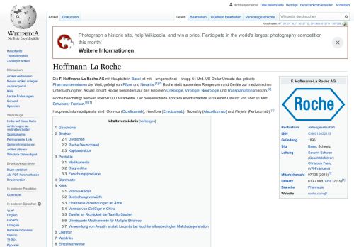 
                            12. Hoffmann-La Roche – Wikipedia