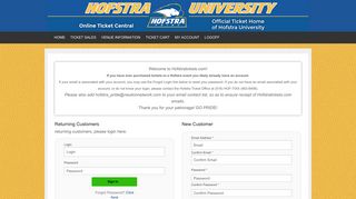 
                            5. Hofstra Ticketing - NeuLion