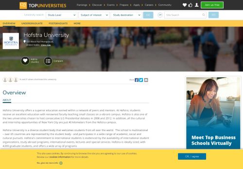 
                            13. Hofstra University | Top Universities