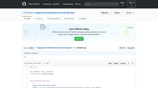 
                            11. Hogeschool-Rotterdam-Course-Scraper/browser.py at master ... - GitHub