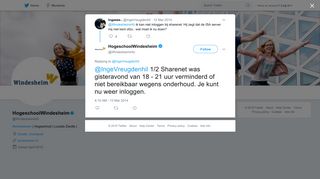 
                            7. HogeschoolWindesheim on Twitter: 