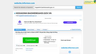 
                            6. hogiadinh.baohiemxahoi.gov.vn at WI. Hệ thống cấp số định danh và ...