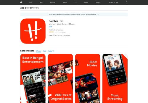 
                            9. hoichoi on the App Store - iTunes - Apple