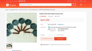 
                            9. Hoki88 Teflon Mini-Wajan Goreng Telur | Shopee Indonesia