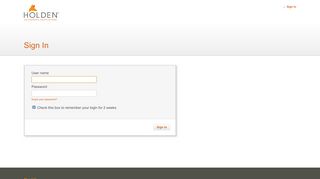 
                            12. Holden Sales Software System™ - Sign In