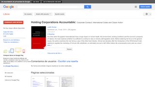 
                            11. Holding Corporations Accountable: Corporate Conduct, International ...