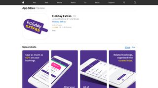 
                            9. Holiday Extras on the App Store - iTunes - Apple