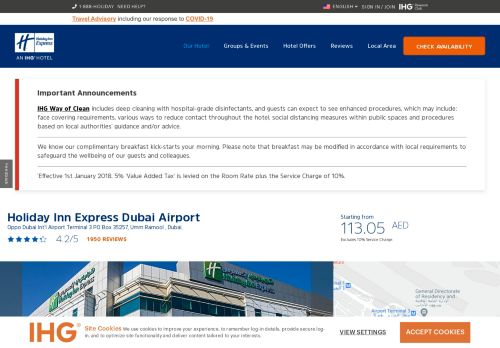 
                            11. Holiday Inn Express Dubai Airport Hotel by IHG - IHG.com