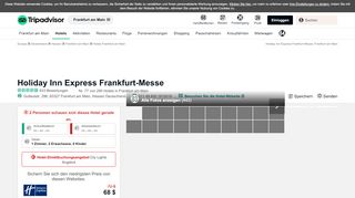
                            13. HOLIDAY INN EXPRESS FRANKFURT-MESSE ab 68€ (1̶8̶3̶€̶ ...