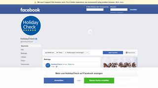 
                            11. HolidayCheck - Startseite | Facebook