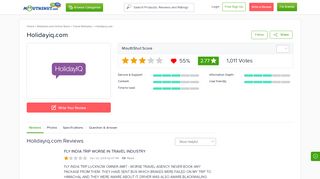 
                            6. HOLIDAYIQ.COM - Reviews | online | Ratings | Free - MouthShut.com