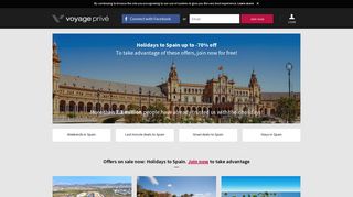 
                            10. Holidays to Spain - Voyage Privé