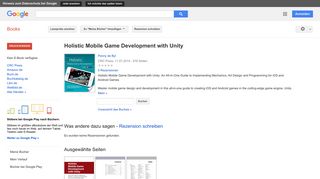 
                            10. Holistic Mobile Game Development with Unity