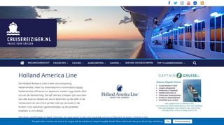 
                            9. Holland America Line - Cruisereiziger