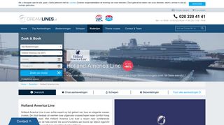 
                            8. Holland America Line Cruises 2019 | tot wel -40 ... - Dreamlines.nl