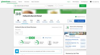 
                            12. Holland & Barrett Retail Reviews | Glassdoor