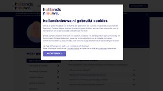 
                            5. hollandsnieuwe.nl gebruikt cookies - Klantenservice | hollandsnieuwe