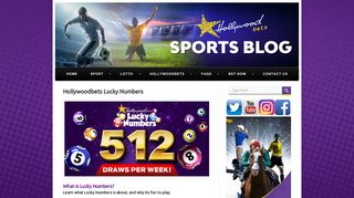 
                            1. Hollywoodbets Sports Blog: Hollywoodbets Lucky Numbers