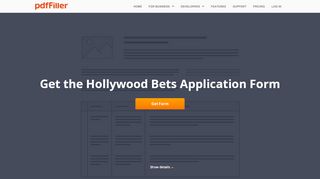 
                            10. Hollywoodbetsnet Download - Fill Online, Printable, Fillable, Blank ...