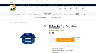 
                            6. Holmenkol Ergo Easy slijper De Wit Schijndel