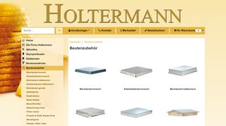 
                            11. Holtermann Imker-Shop - Beutenzubehör