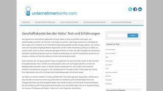 
                            11. Holvi Geschäftskonto: Erfahrungen & Test 2019