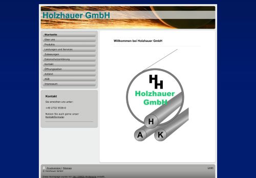 
                            8. Holzhauer GmbH - Startseite