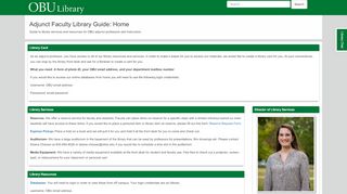 
                            12. Home - Adjunct Faculty Library Guide - Mabee Learning Center at ...