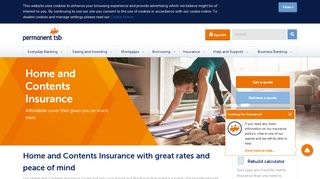 
                            11. Home and Contents Insurance | permanent tsb