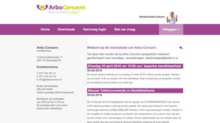 
                            4. Home - - Arbo Concern