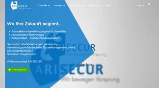 
                            2. Home - ARISECUR GmbH