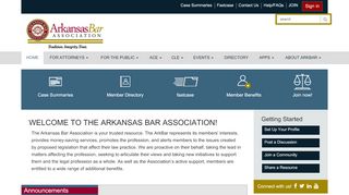 
                            13. Home - Arkansas Bar Association Main