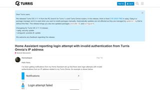 
                            10. Home Assistant reporting login attempt with invalid authentication ...