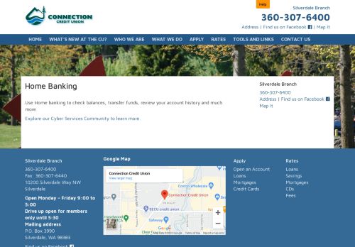 
                            2. Home Banking - Connection Credit Union