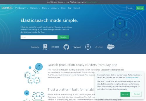 
                            8. Home - Bonsai - Hosted Elasticsearch