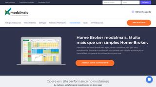 
                            3. Home Broker - Modalmais